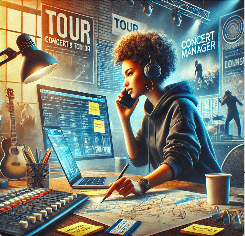 songs for centuries concert and tour manager